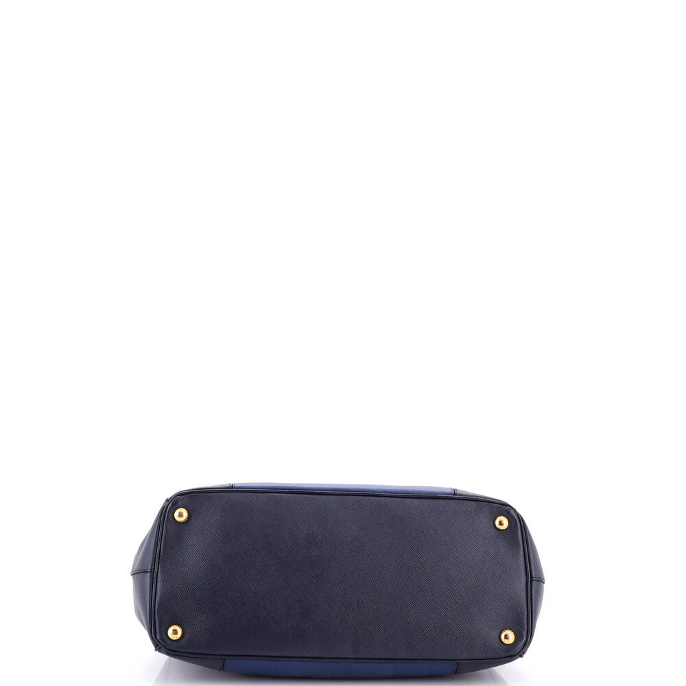 Prada Bicolor Double Zip Lux Tote #253189P10B - Picture 4 of 8
